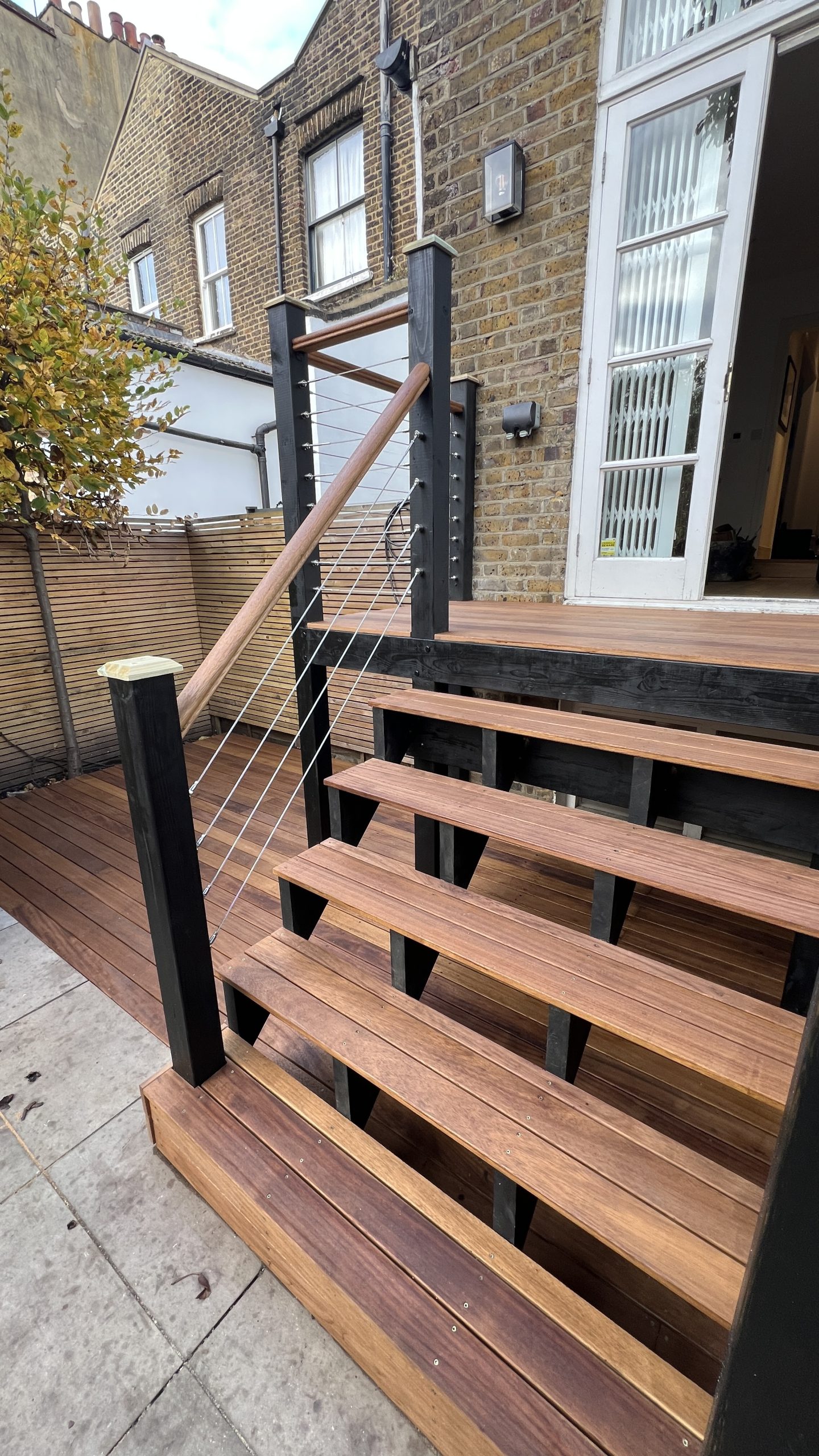 Composite decking board grey