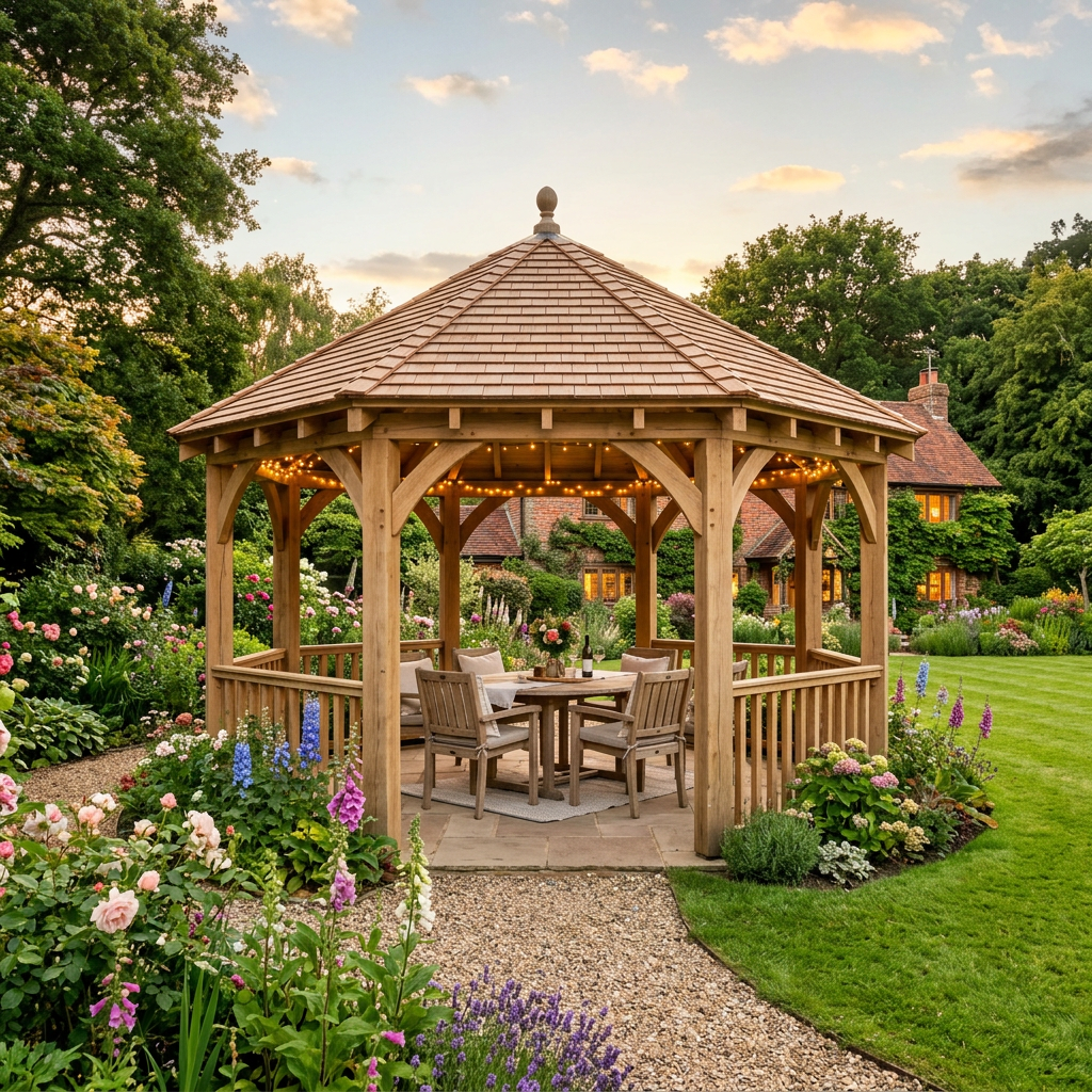Gazebo garden project UK
