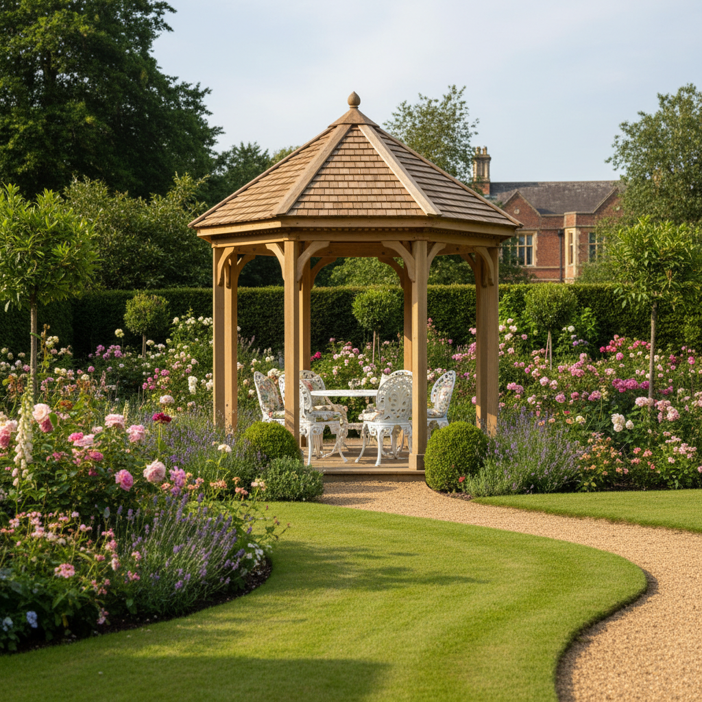 Garden gazebo bespoke design